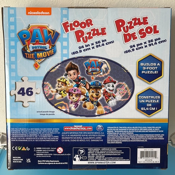 Paw Patrol Floor Puzzle - Picture 2 of 2